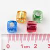 Mixed Cube Acrylic Beads X-PB78P9520-4