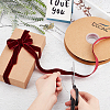 Single Face Velvet Ribbons OCOR-WH0080-14B-01-3