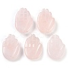Natural Rose Quartz Pendants G-K359-03J-1