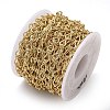 Brass Textured Twist Link Chains CHC-H116-05G-2
