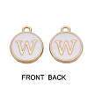 Golden Plated Alloy Charms ENAM-SZ0001-25A-W-2