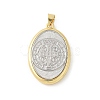 Brass Pendants KK-P294-10G-E-1
