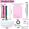 DIY Chenille Stem Tinsel Garland Craft Kits DIY-SC0033-14A-2