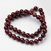 Natural Red Jasper Beads Strands G-D809-15-8mm-2