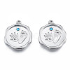 304 Stainless Steel Pendants STAS-N098-159P-3
