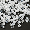 10 Style 12/0 & 8/0 Round Transparent & Silver Lined Round Hole & Trans & Opaque Colours Seed & Ceylon Glass Seed Beads SEED-YW0001-35-6