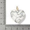 Natural Gemstone Pendants G-P585-03G-4