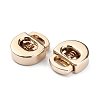 Alloy Spring Cord Locks FIND-WH0110-063G-2