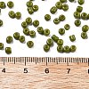 Baking Paint Glass Seed Beads SEED-S002-K9-3