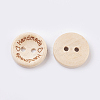 Wooden Buttons BUTT-K007-11A-3