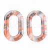 Transparent Acrylic Linking Rings OACR-N009-013B-02-2