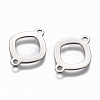 Tarnish Resistant 201 Stainless Steel Links connectors STAS-L234-100P-2