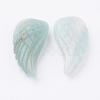 Natural Flower Amazonite Pendants G-E435-B-22-2