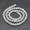 Natural Selenite Beads Strands X-G-G792-24B-2