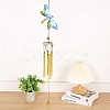 Iron Dragonfly Wind Chime Kit HJEW-TAC0008-02-1