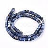 Natural Dumortierite Quartz Beads Strands G-D0020-04B-2