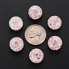 Transparent Crackle Acrylic Beads MACR-S373-66B-N10-3
