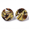Cellulose Acetate(Resin) Stud Earring Findings KY-R022-020-3