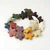 Natural Lava Rock Beads Strands X-G915-12-2