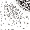 304 Stainless Steel with 201 Stainless Steel Polished Beads X-STAS-WH0016-05P-1