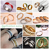 14pcs 7 size Unisex Stainless Steel Grooved Finger Ring Sets RJEW-UN0002-65MC-6