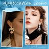 24Pcs 6 Styles 304 Stainless Steel Clip-on Earring Converters Findings STAS-SC0006-79-5