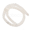 Natural Grey Agate Beads Strands G-C258-01-3