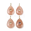Natural Sunstone Pendants G-H322-01G-06-1
