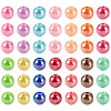 280Pcs 14 Colors Opaque Acrylic Beads MACR-TA0001-39-2