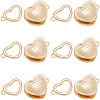 8Pcs Brass Interlocking Clasps KK-BBC0019-68-6