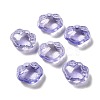Transparent Glass Pendants GLAA-D025-08L-1