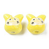 Handmade Porcelain Beads PORC-T007-04P-2