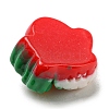 Christmas Opaque Resin Cabochons LS-RESI-K027-21A-2