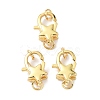 Eco-Friendly Brass Lobster Claw Clasps KK-C221-06G-2