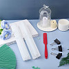 2 Sets 2 Style Silicone Pillar Soap Molds DIY-GL0004-23-5