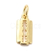 Rack Plating Brass Charms KK-K270-26G-1