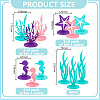 Ocean Series Felt Display Decorations DJEW-WH0058-39-2