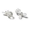 Handmade Bunny Lampwork Beads LAMP-P051-J01-2