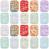 100Pcs 10 Colors Transparent Spray Painted Glass Beads GLAA-PA0001-60A-7