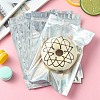 Rectangle Zip Top Plastic Glitter Holographic Bags OPP-YW0001-03D-2