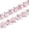 Baking Paint Glass Beads Strands DGLA-N017-01D-1