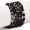 Natural Agate Beads Strands G-G345-C36-2x4mm-2