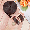 Flat PU Imitation Leather Cord LC-WH0006-05B-01-3