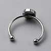 304 Stainless Steel Cuff Ring Components FIND-WH0129-74B-P-2