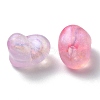 Rainbow Iridescent Plating Acrylic Beads MACR-YW0002-20-2