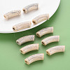 Opaque Crackle Acrylic Beads MACR-S372-001N-006-6