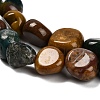 Natural Ocean Jasper Beads Strands X-G-P568-C06-01-4