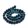 Natural Tiger Eye Bead Strands G-I224-02-6mm-2