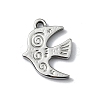 Anti-Tarnish 304 Stainless Steel Pendants STAS-L022-442P-1