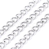 Tarnish Resistant 304 Stainless Steel Curb Chains CHS-F006-04A-P-2